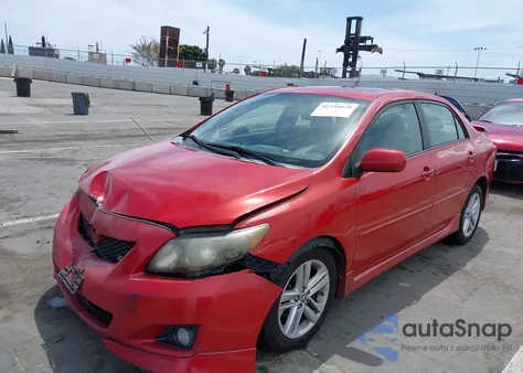 2010 Toyota Corolla S z USA, uszkodzony, nr VIN 1NXBU4EEXAZ218039